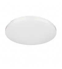 Mercator Franklin LED Oyster Ceiling Light 18W Cool White 5000K - White